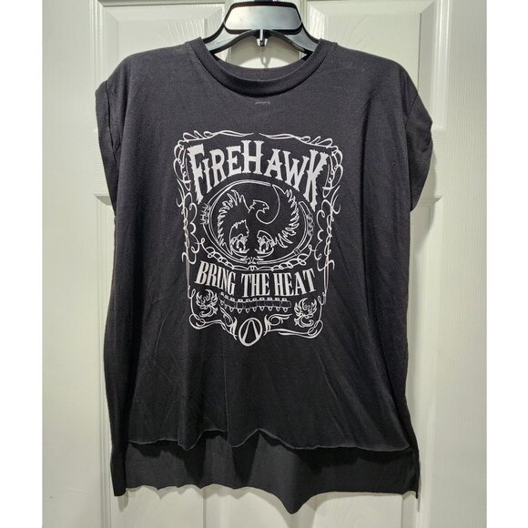 Borderlands Gearbox Firehawk cropped sleeve shirt Large - Picture 1 of 3